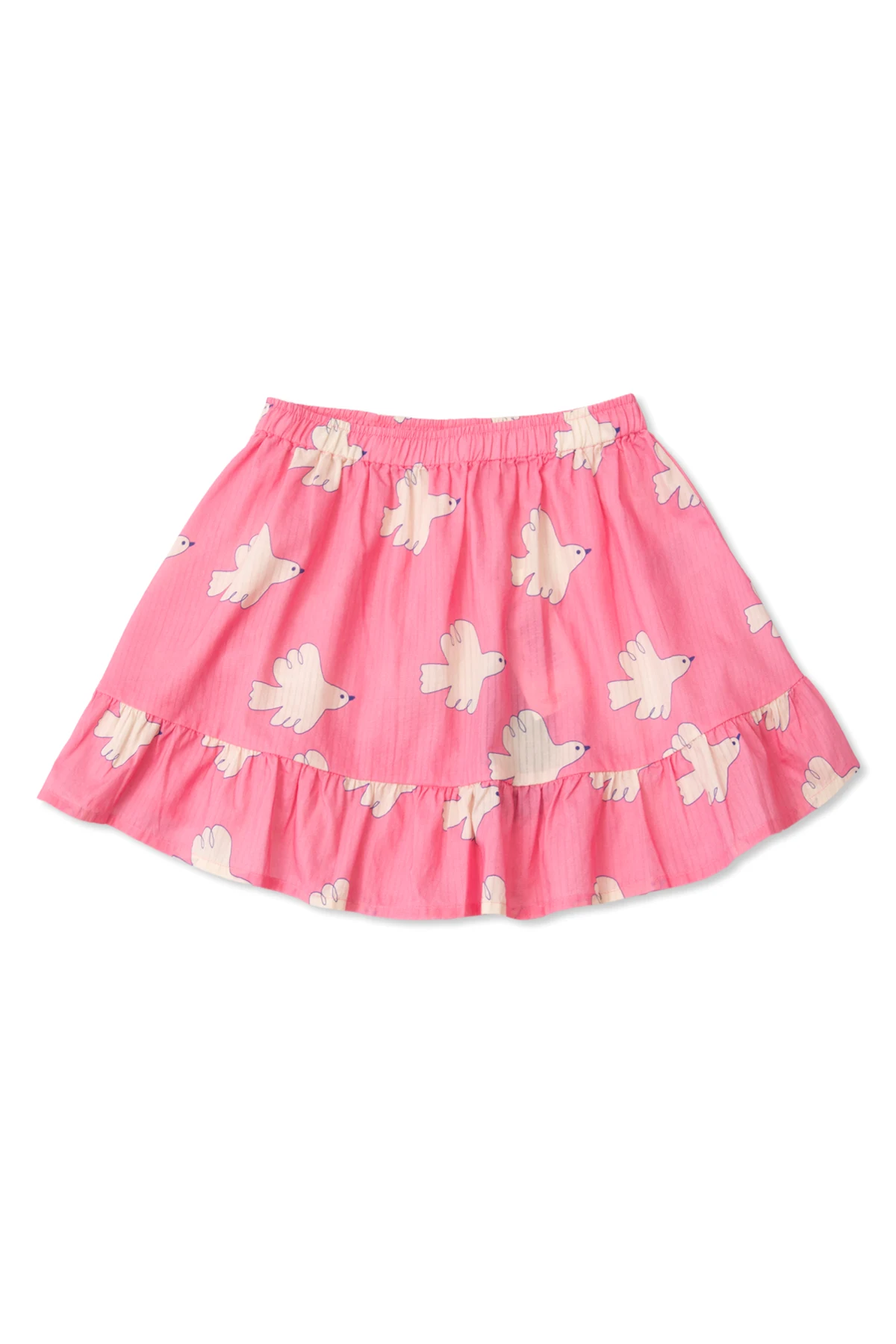 Rock mit Taubenmotiv