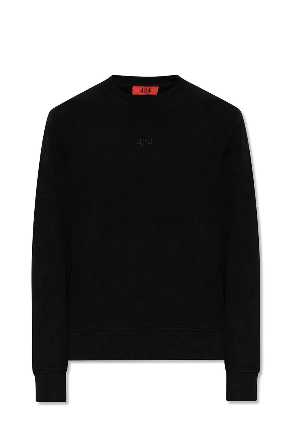 Logo-embroidered sweatshirt
