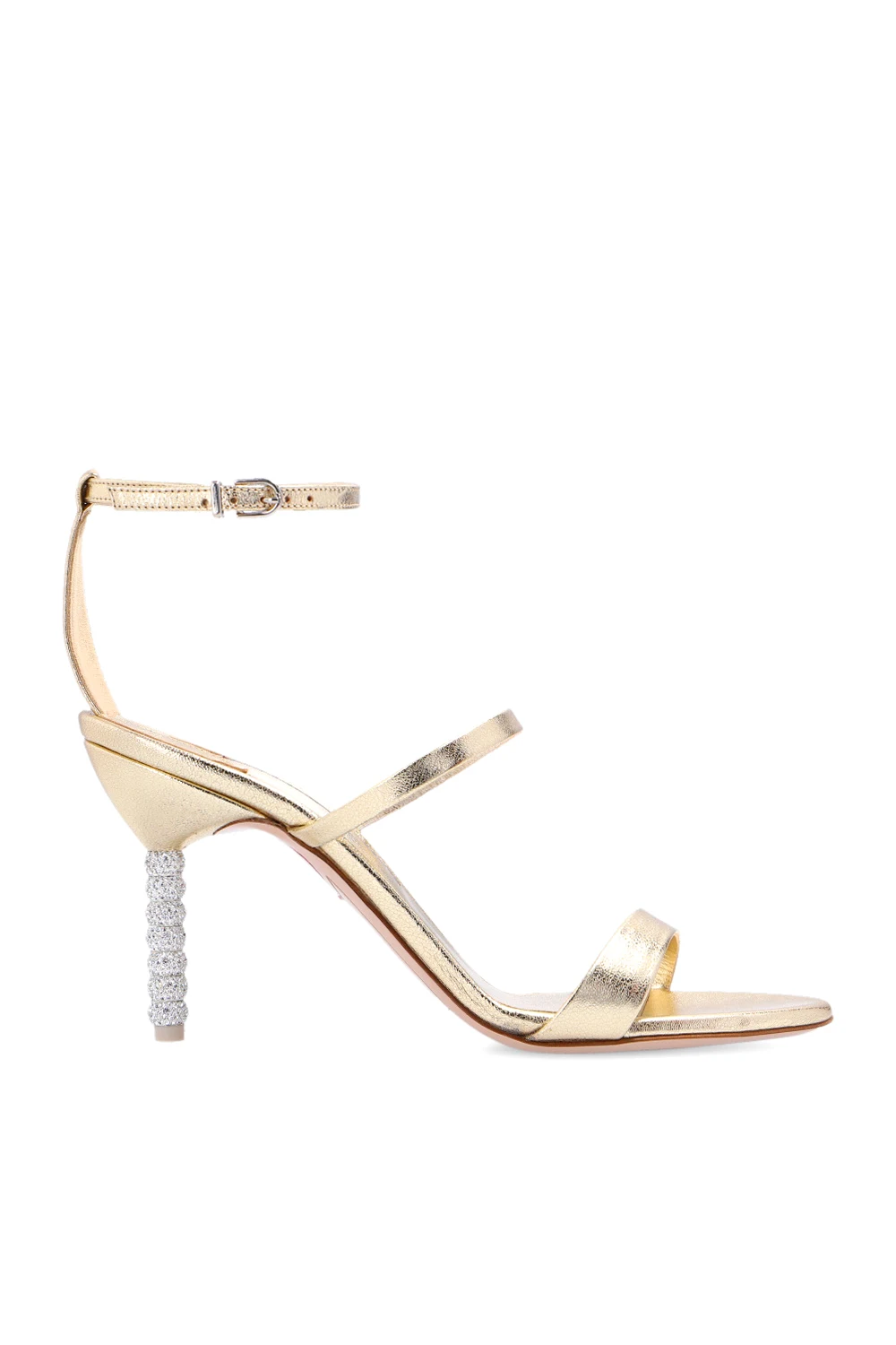 ‘Rosalind’ sandals with decorative heel