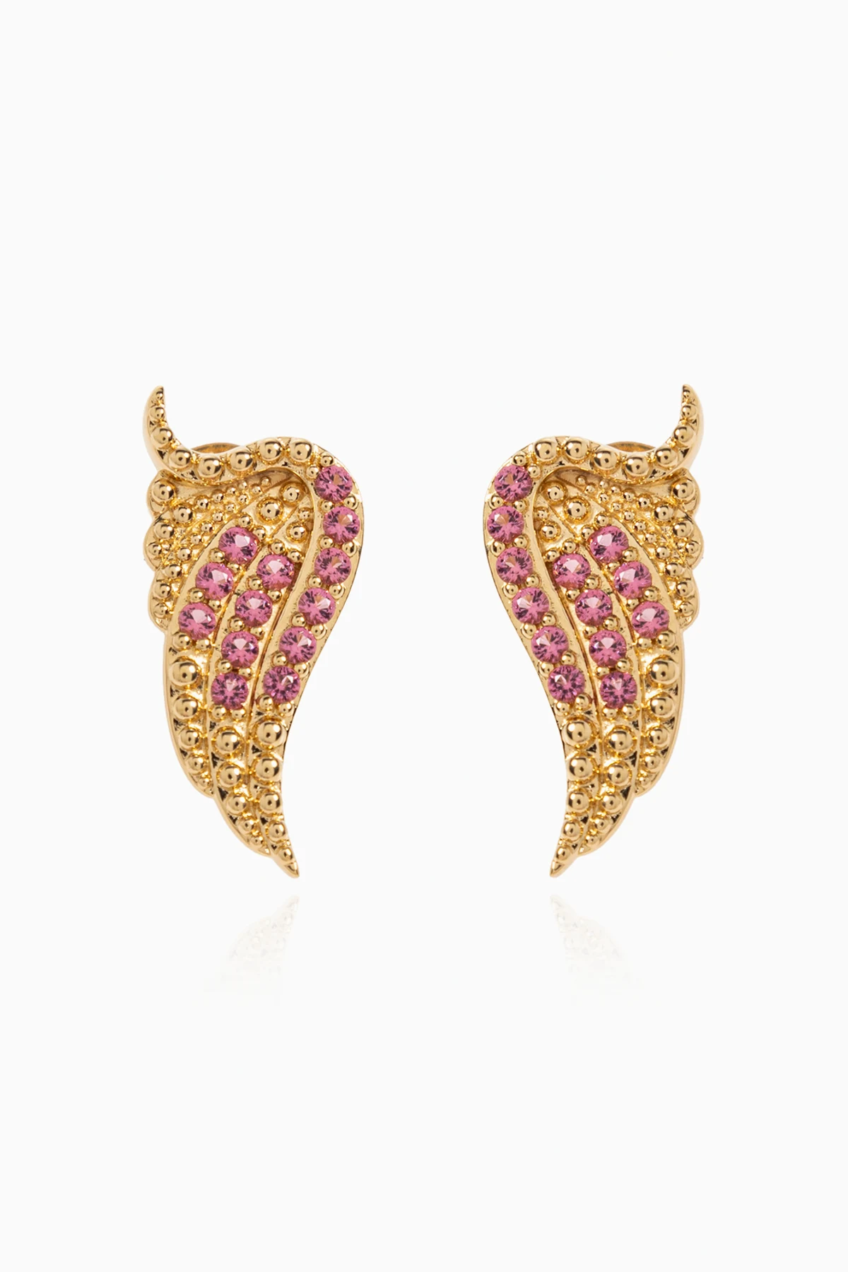 Ohrringe mit glitzernden Kristallen