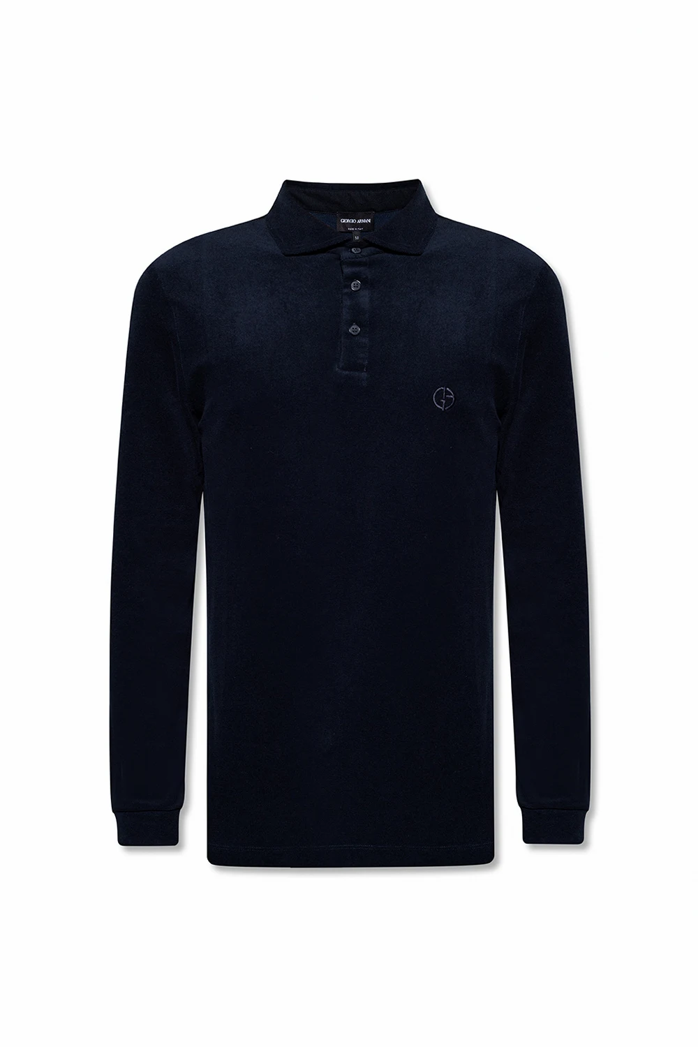 Long-sleeved polo shirt