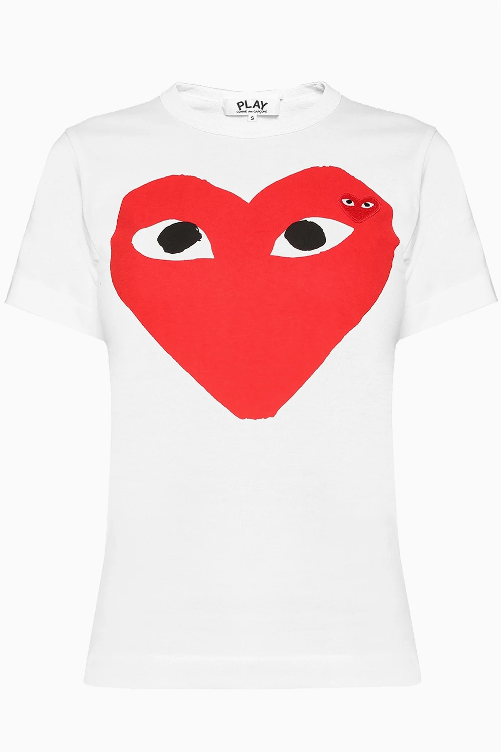 Printed T-shirt with patch