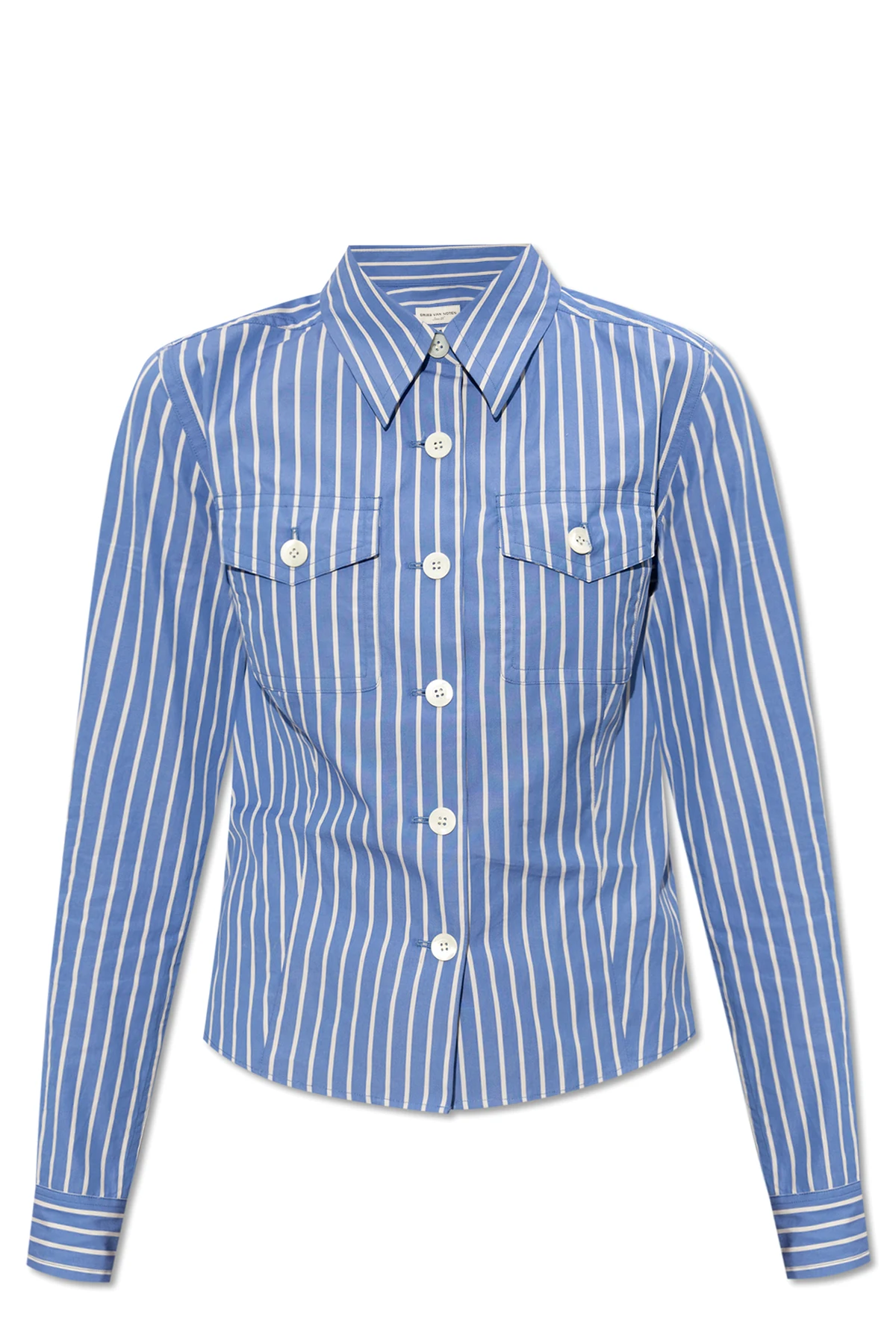 Gestreiftes Musterhemd von Dries Van Noten