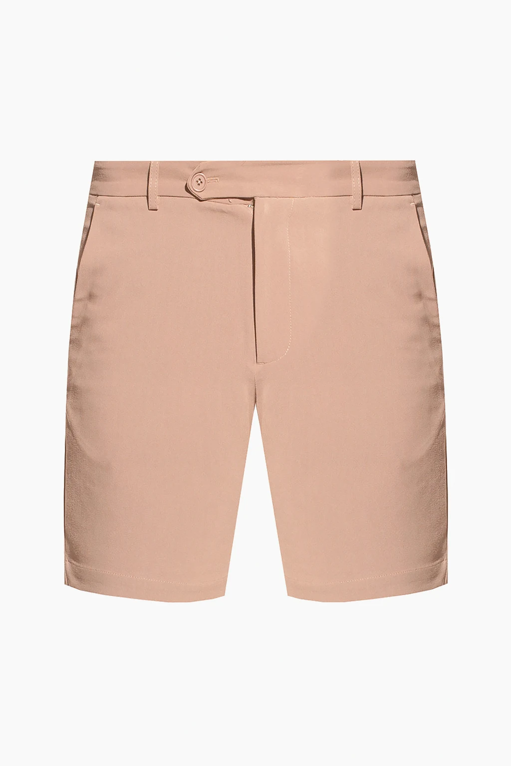 Pleat-front shorts