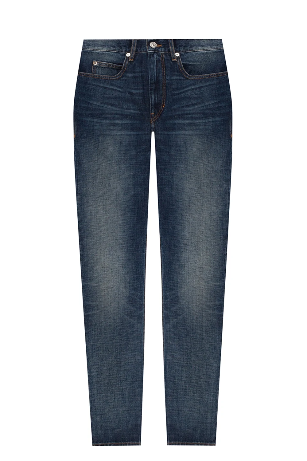 Jeans with worn effect