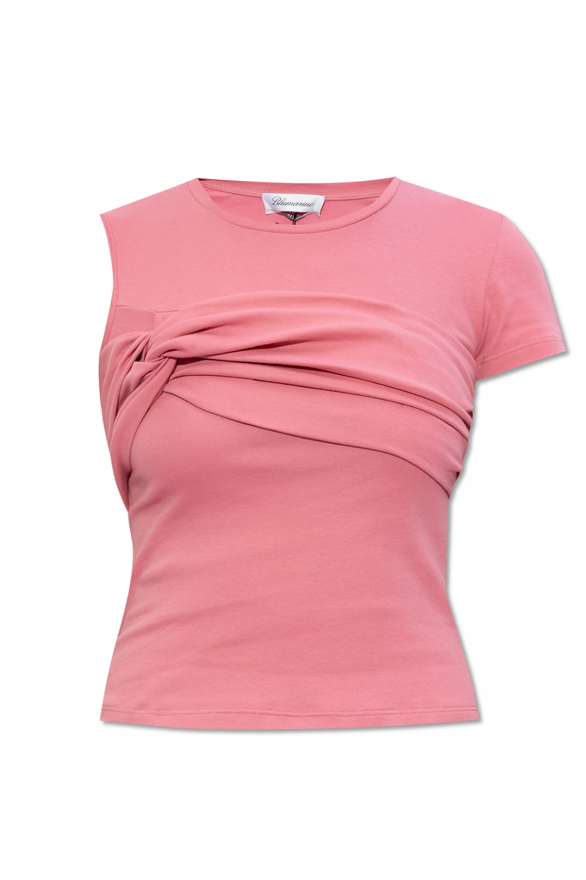 T-shirt z dekoracyjnym drapowaniem