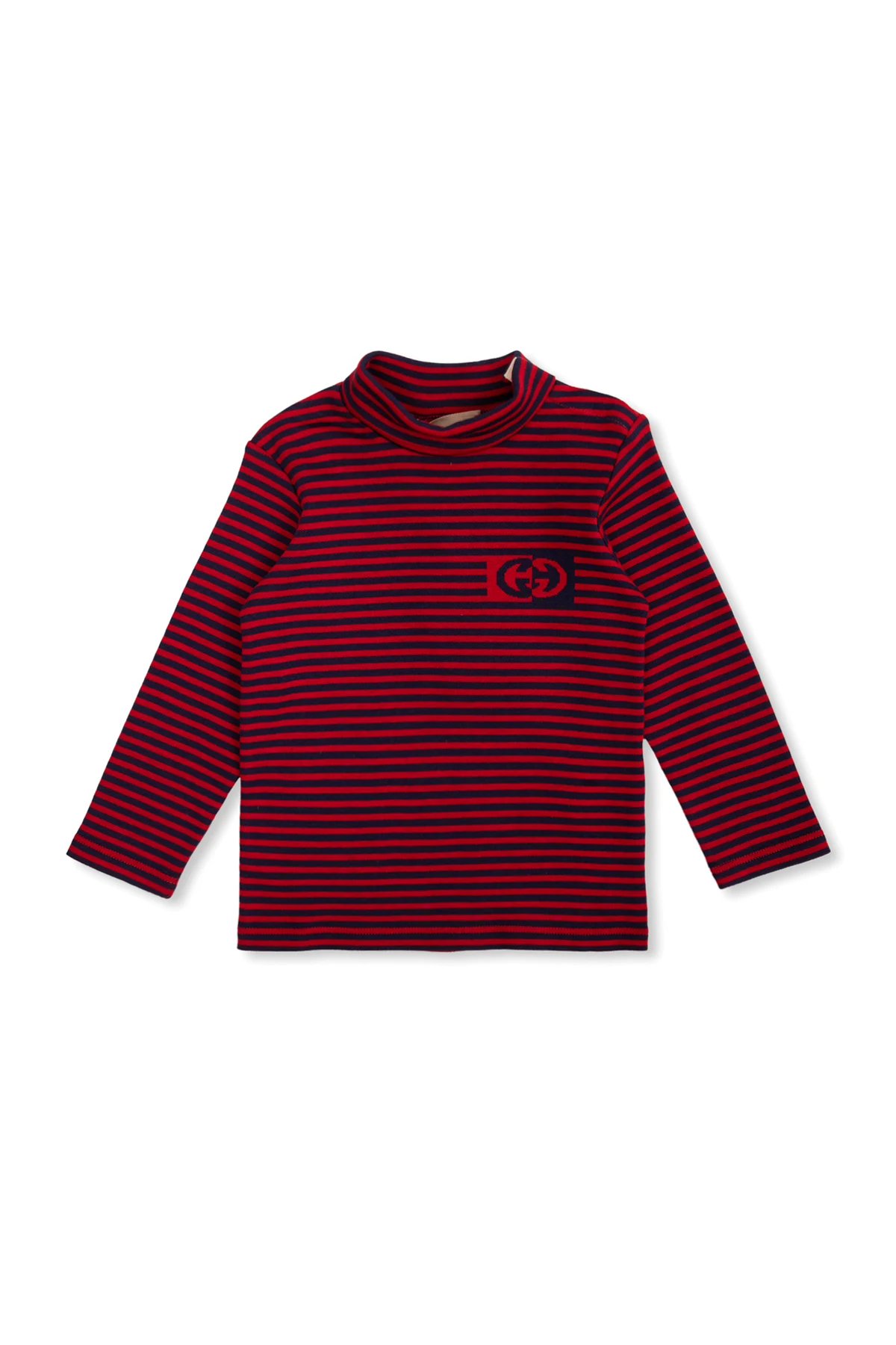 Turtleneck sweater with logo