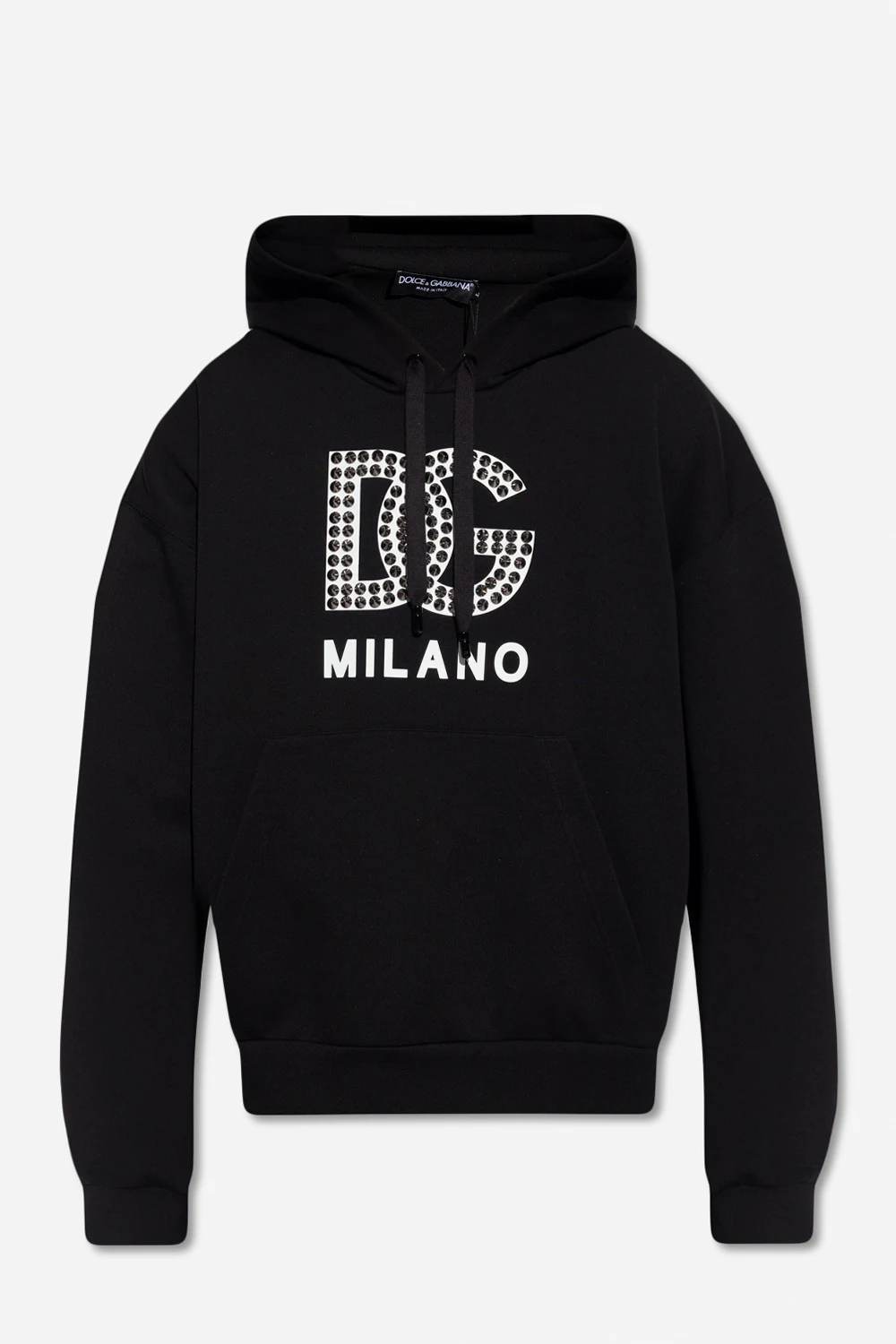Hoodie with logo print