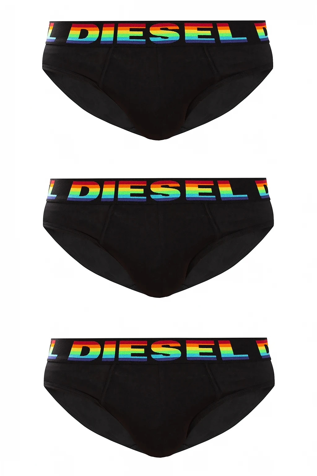 Trójpak slipów z logo