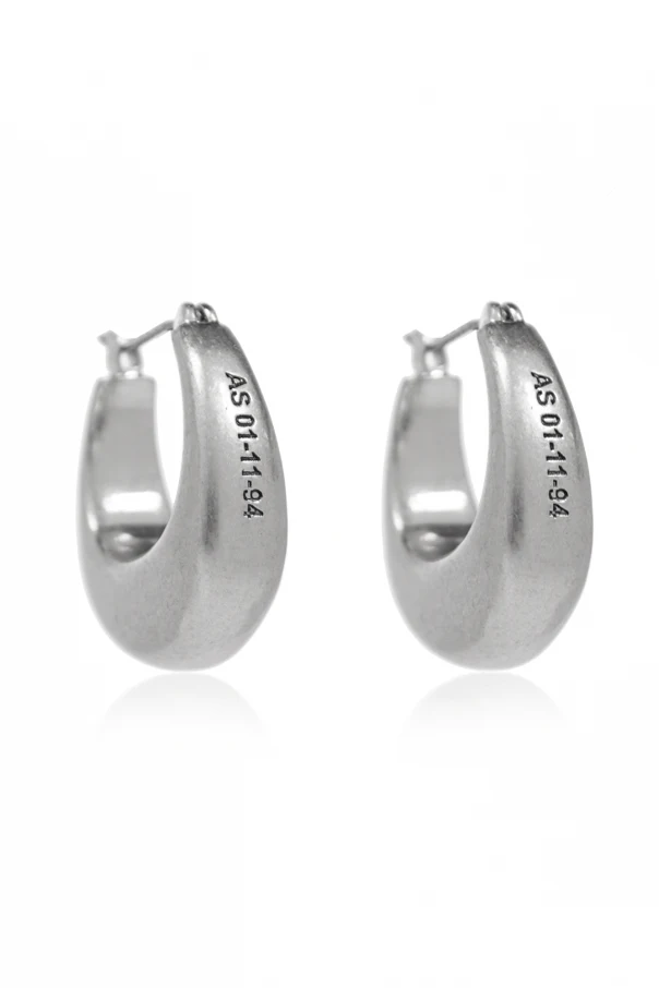 SILVER Brass Earrings