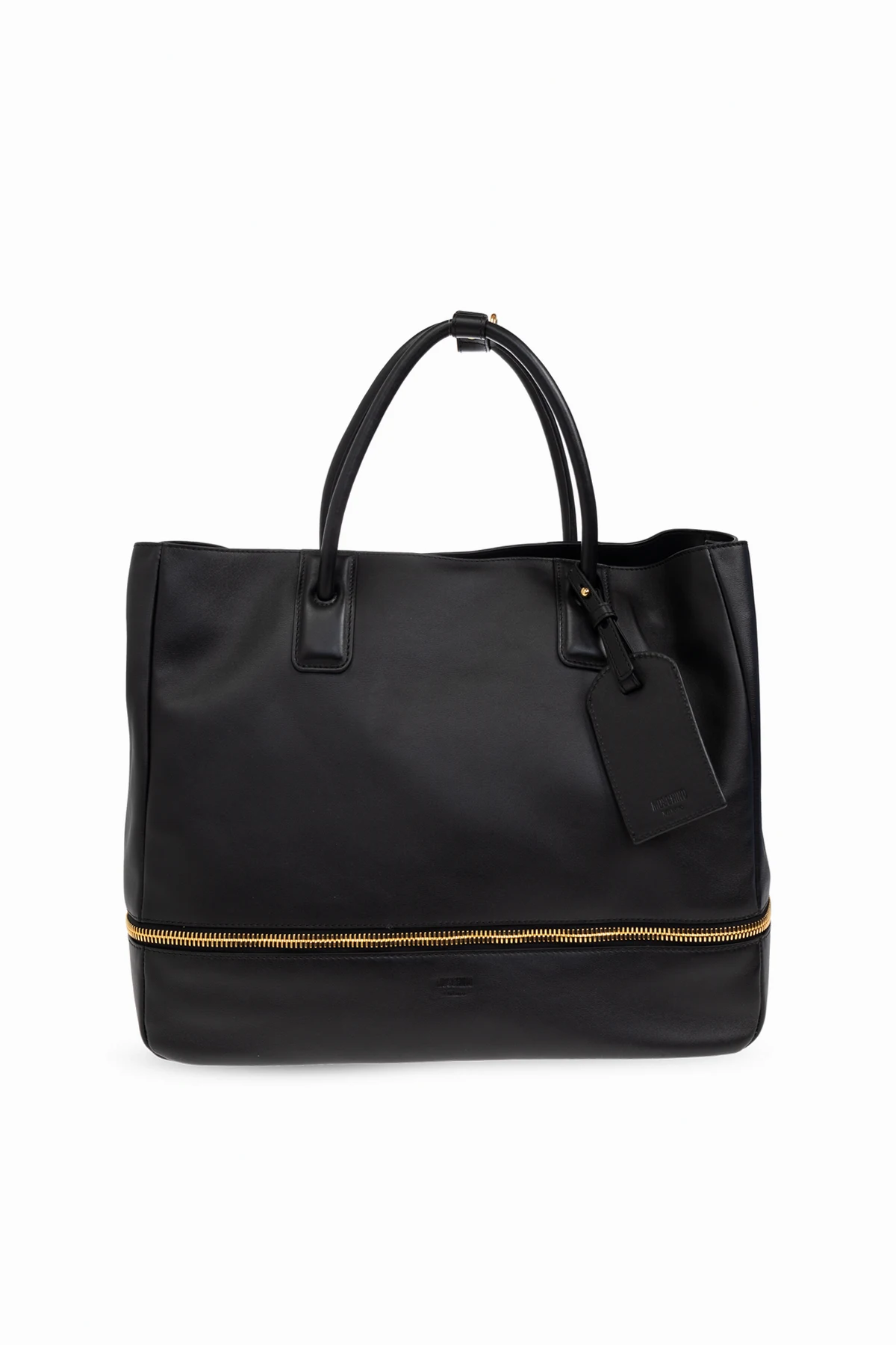 Skórzana torba typu `shopper`