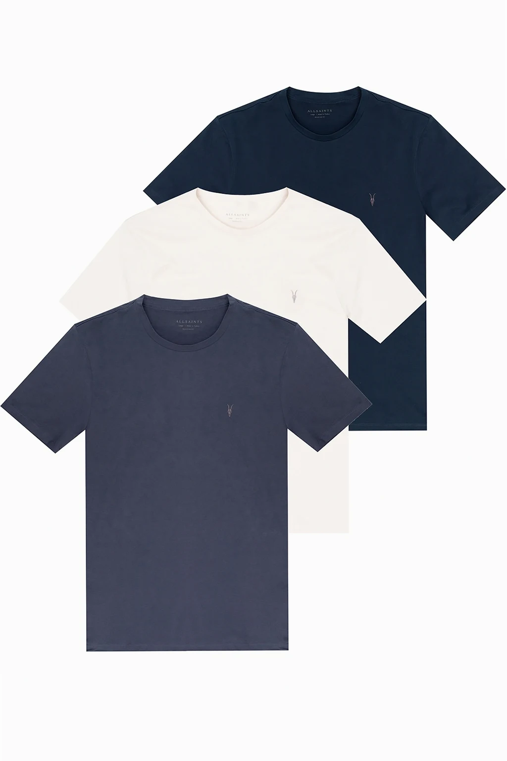 Trójpak bawełnianych t-shirtów 'Brace'