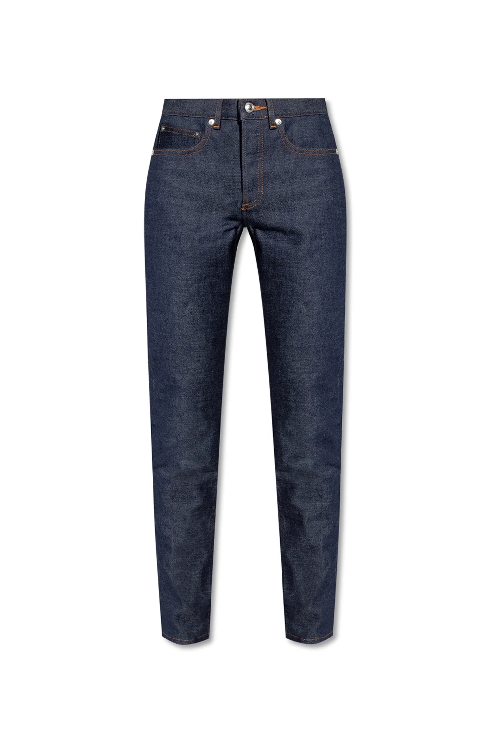 Tapered leg jeans