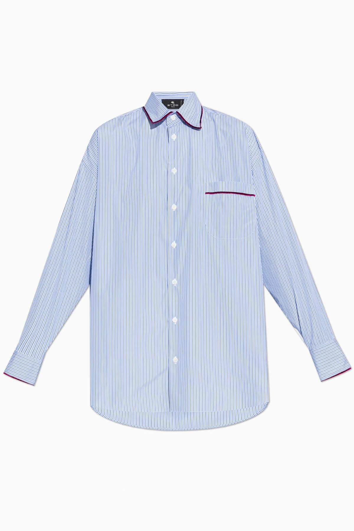 Koszula ze wzorem w pasy