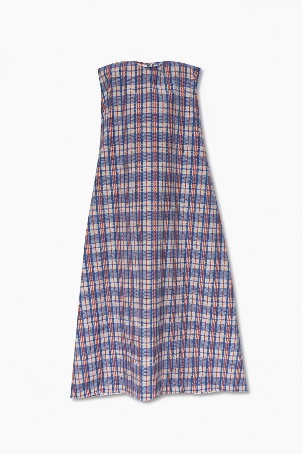 Sukienka z wzorem w kratę