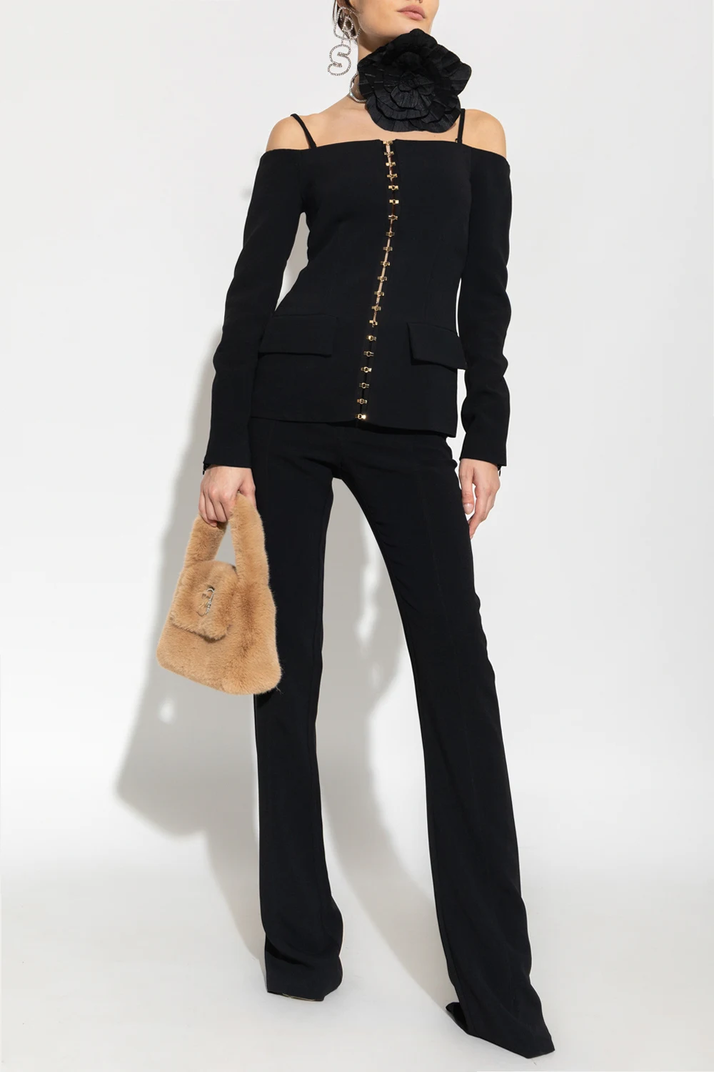 Spodnie z rozszerzanymi nogawkami