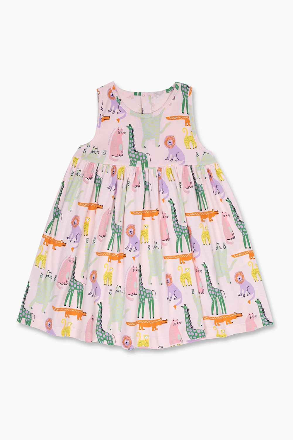 Dress with animal pattern