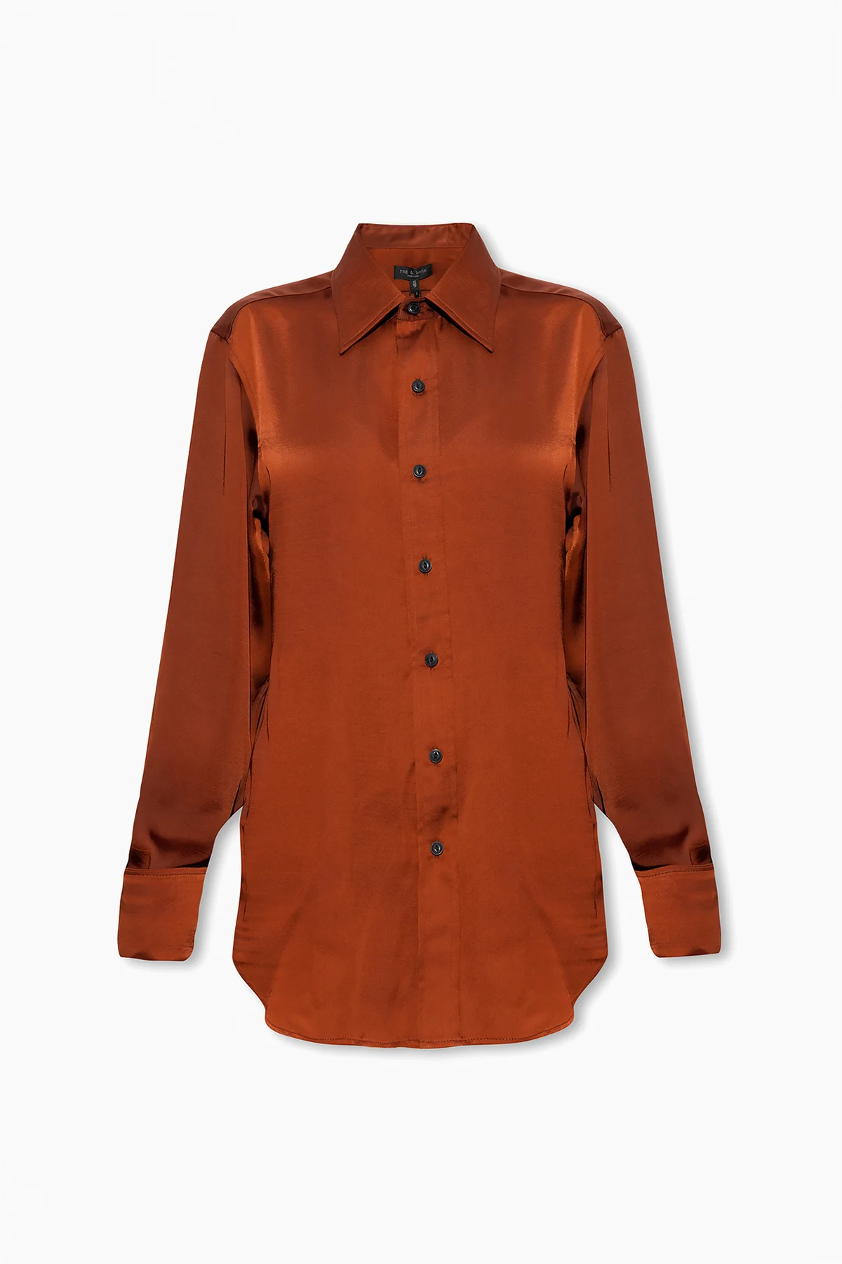 ‘Delphine’ satin shirt