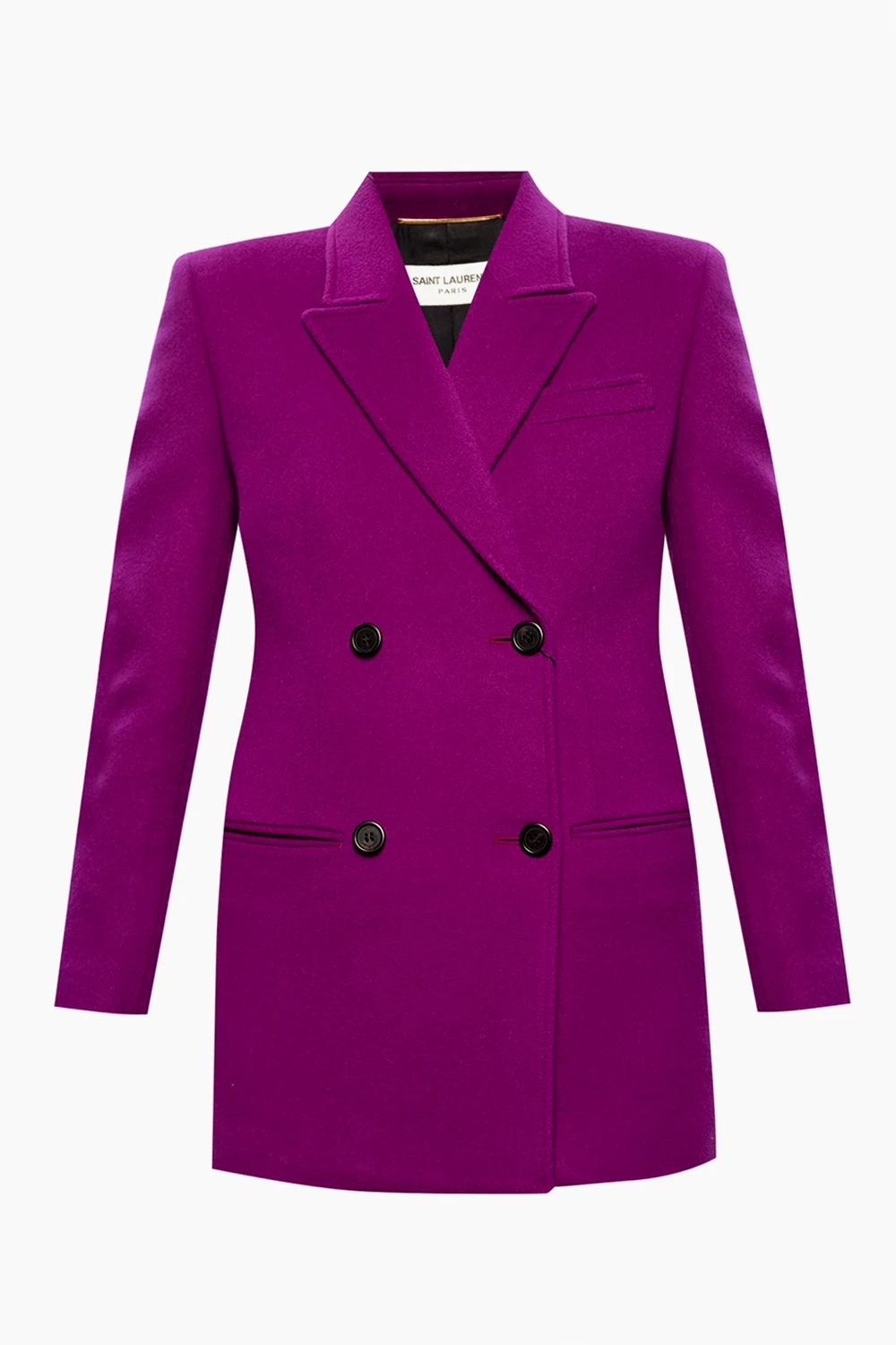 Blazer with notch lapels