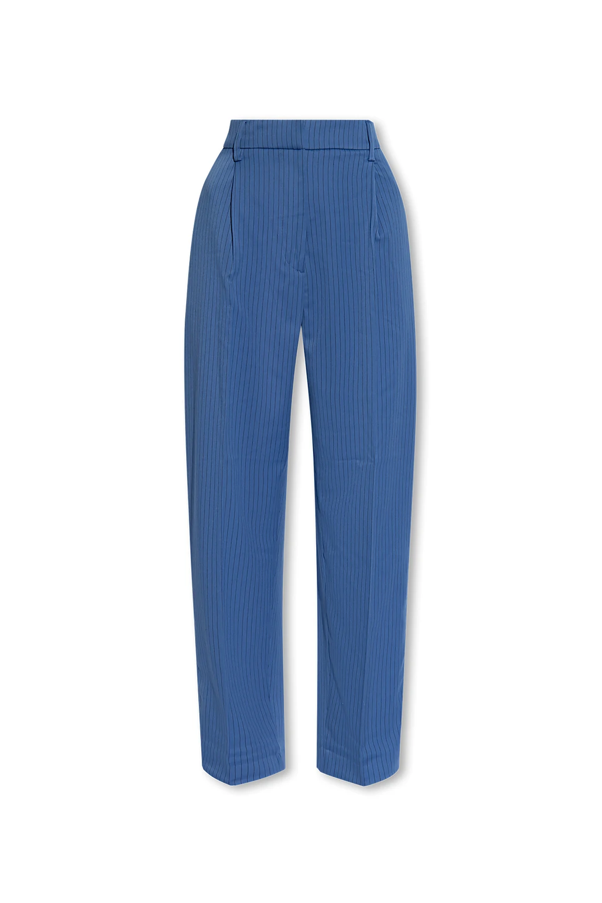 ‘Lachlan’ pleat-front trousers
