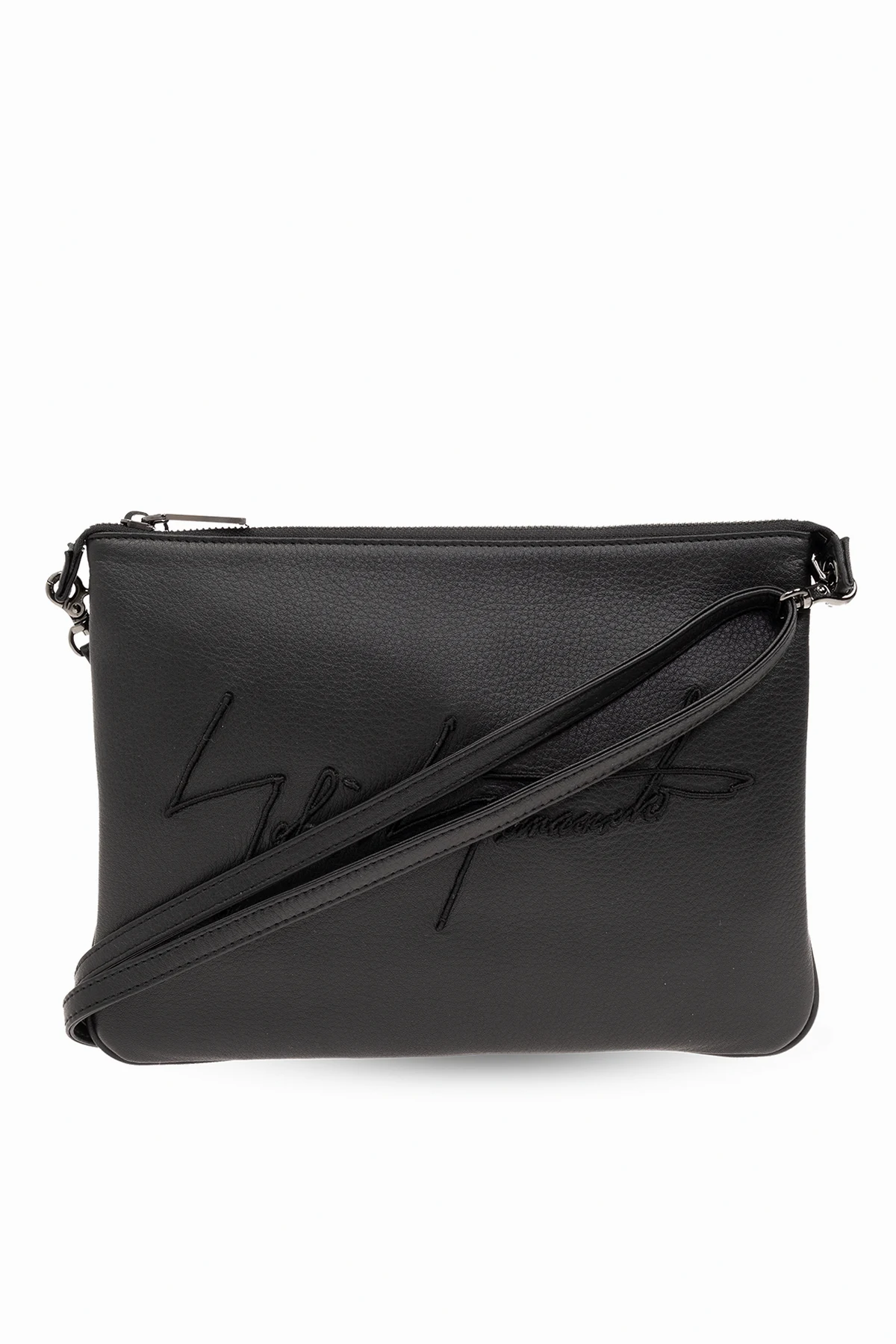 Shoulder bag with logo
