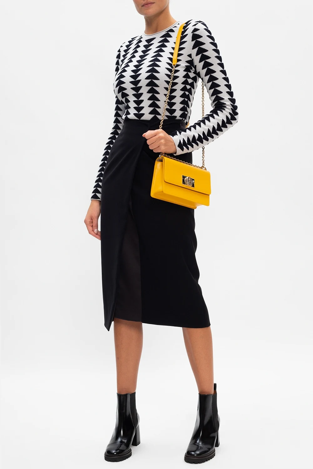 Gathered skirt