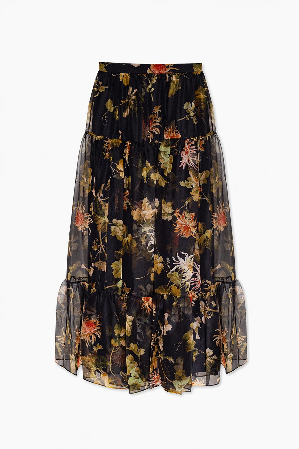 ‘Yasmin’ silk skirt