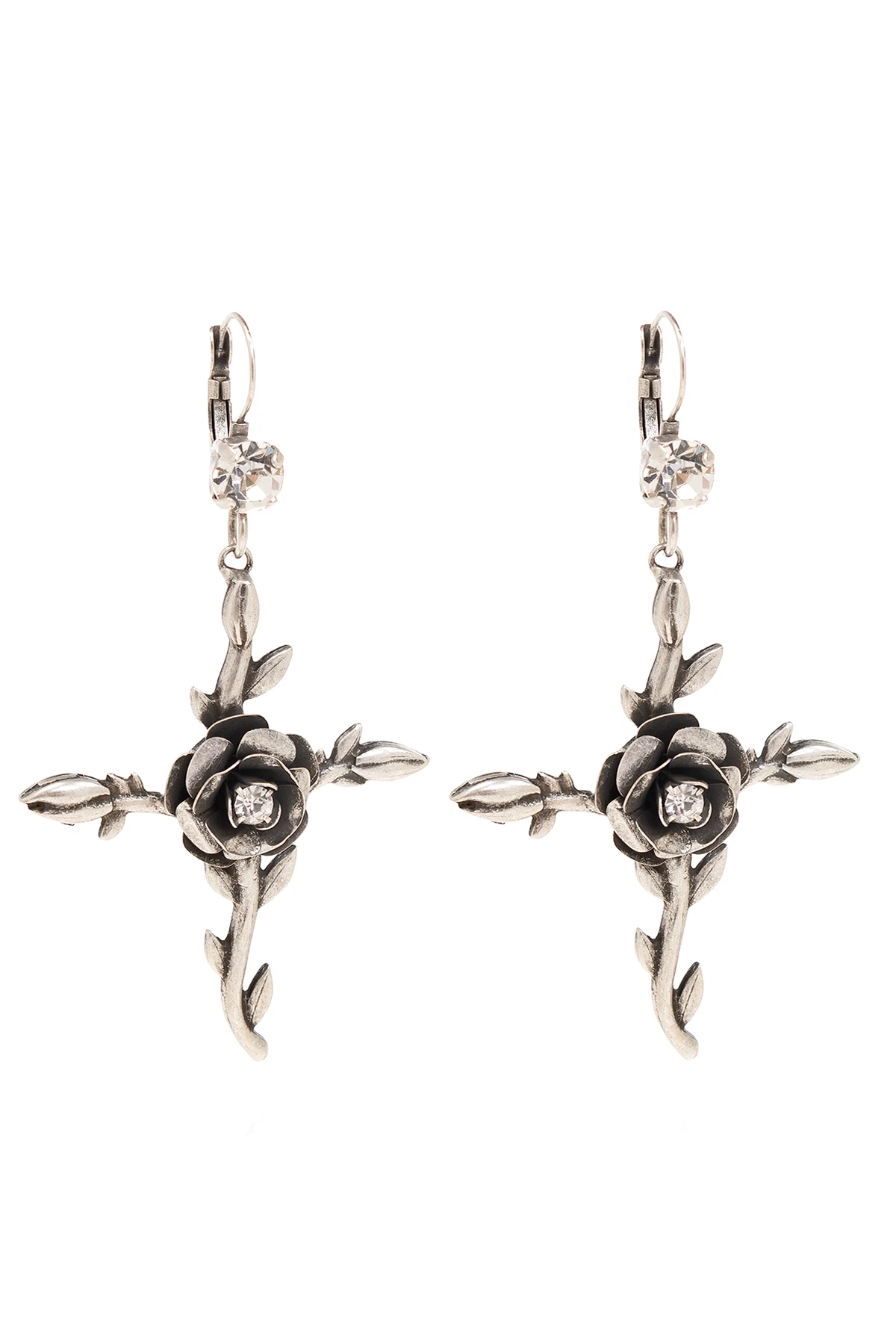 Kolczyki z motywem róż