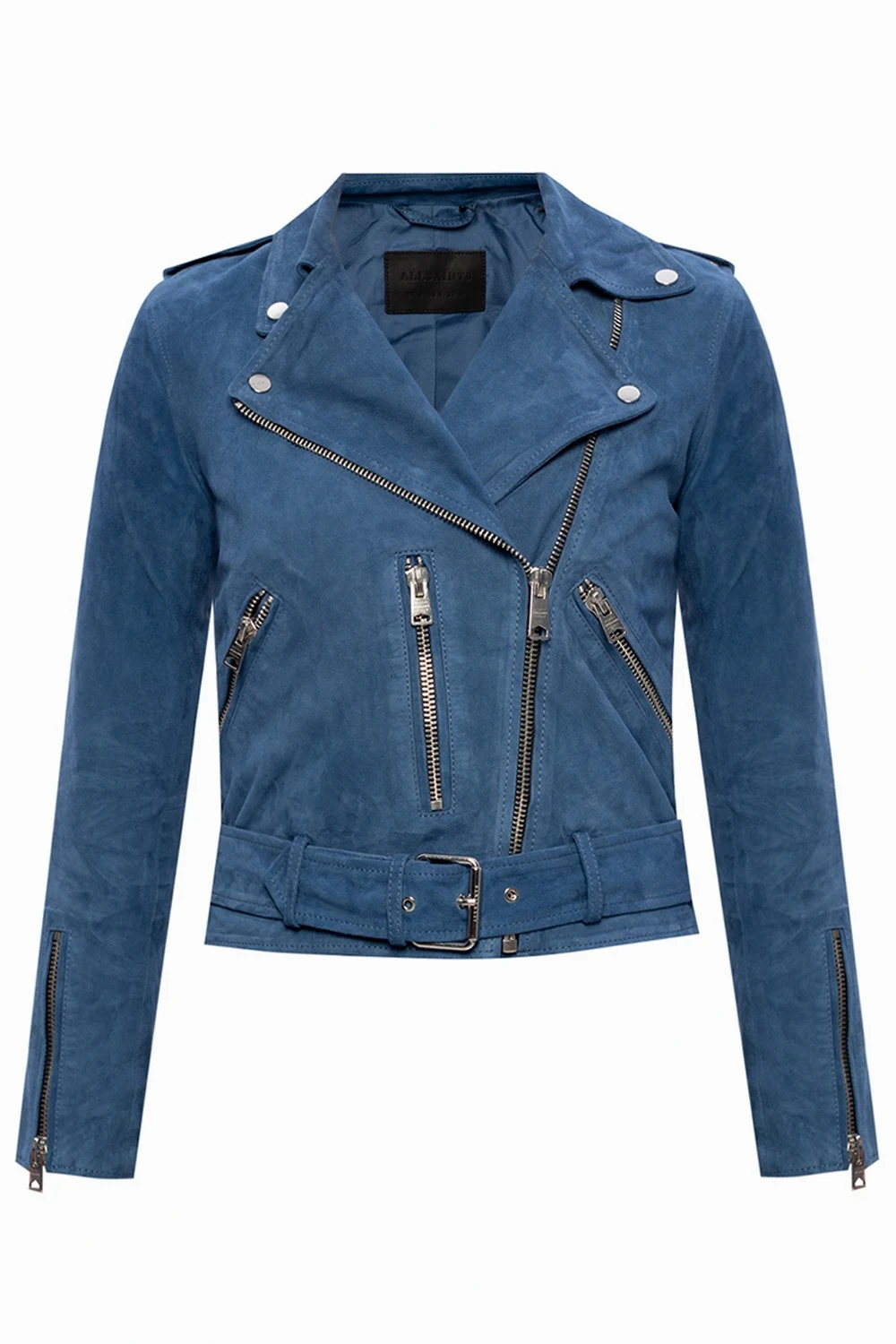 Zamszowa kurtka 'Balfern' typu 'biker'