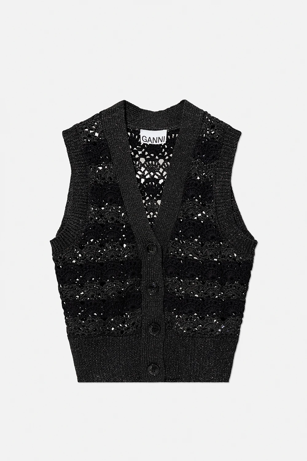 Kamizelka ze wzorem w pasy