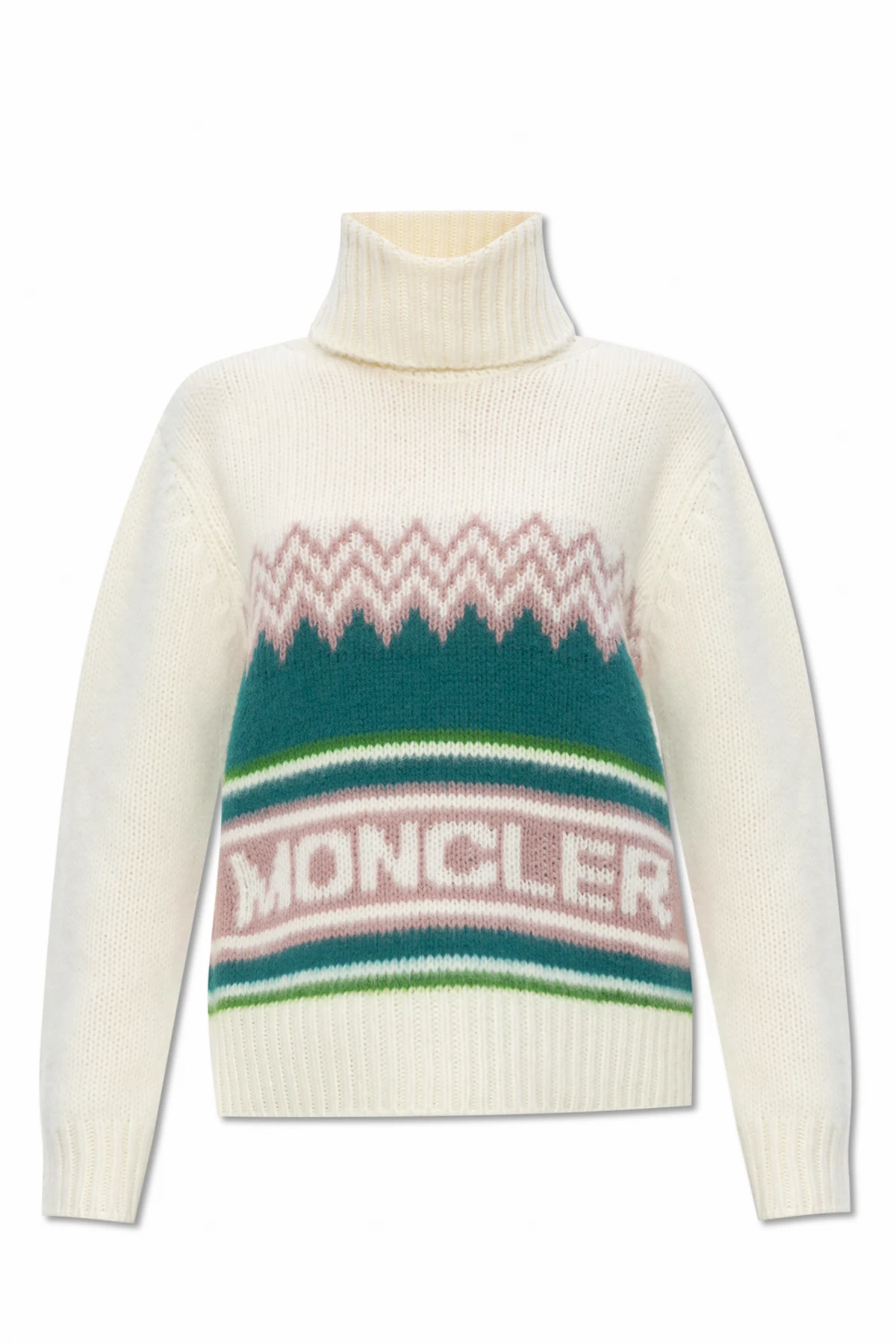 Wool turtleneck sweater