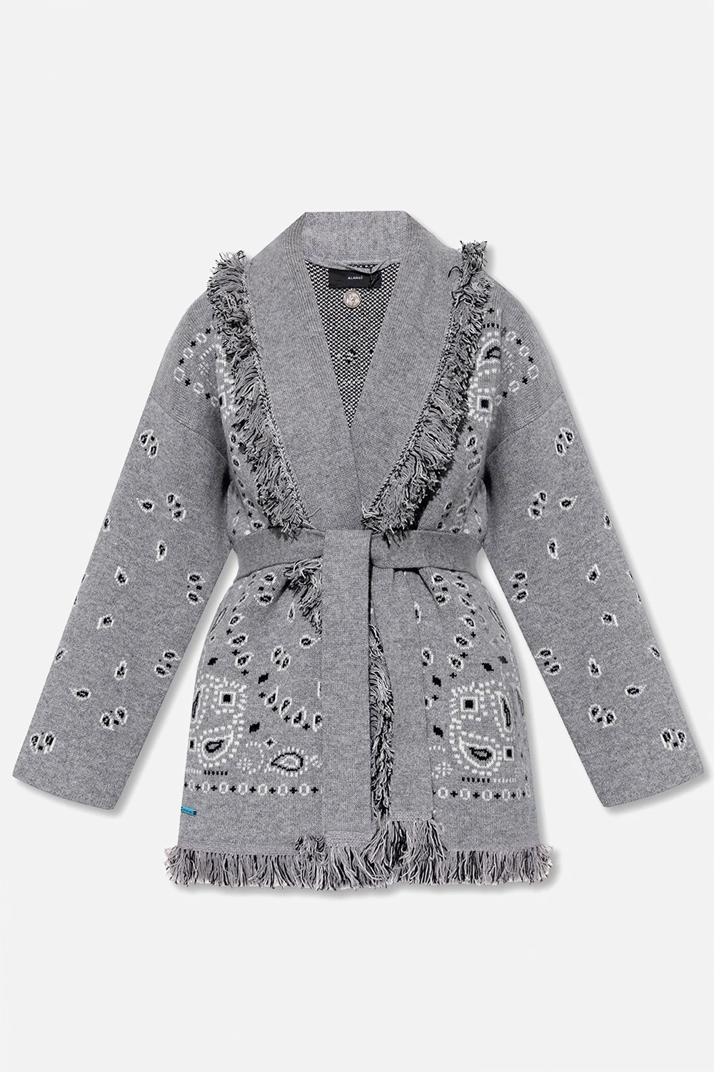 ‘Bandana Jacquard Icon’ oversize cardigan