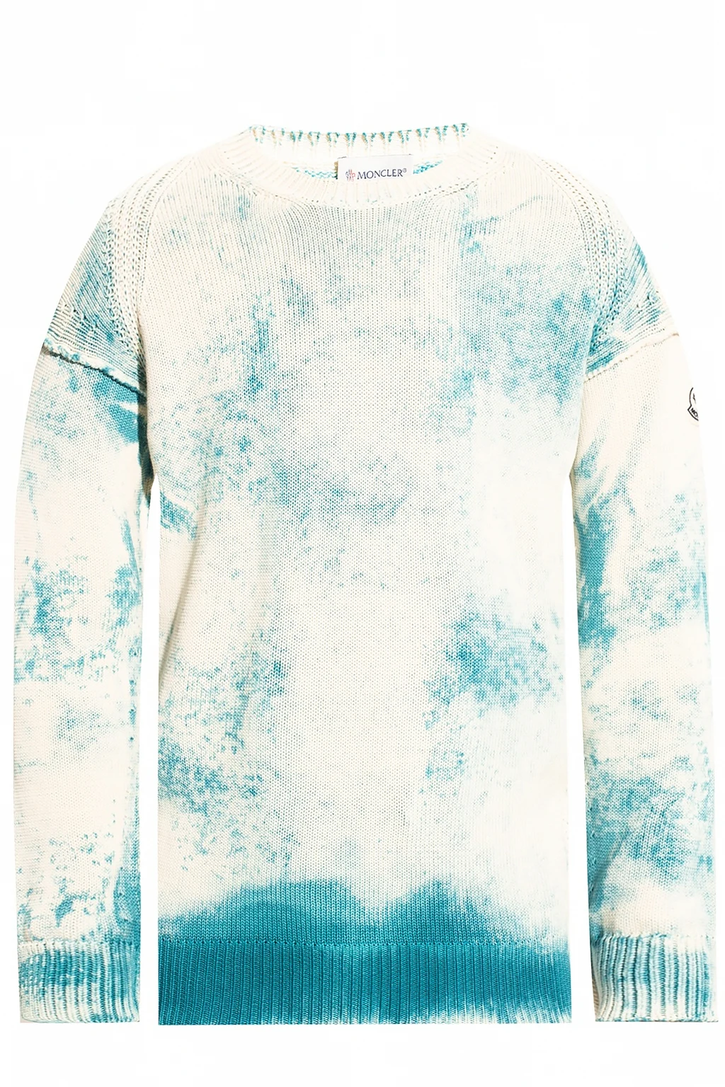 Sweter z efektem przebarwienia