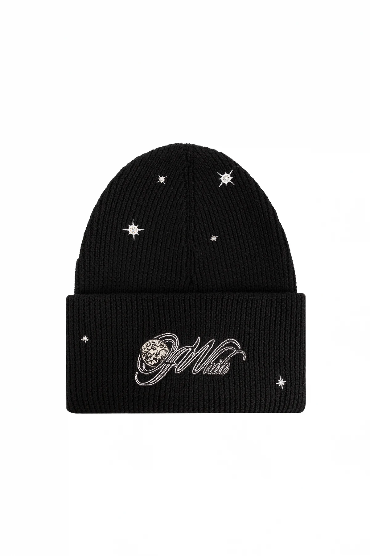 Wool beanie with logo