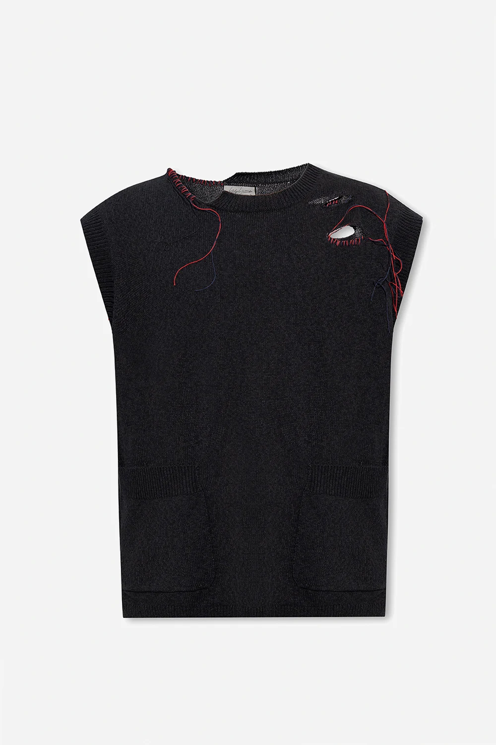 Sweter bez rękawów