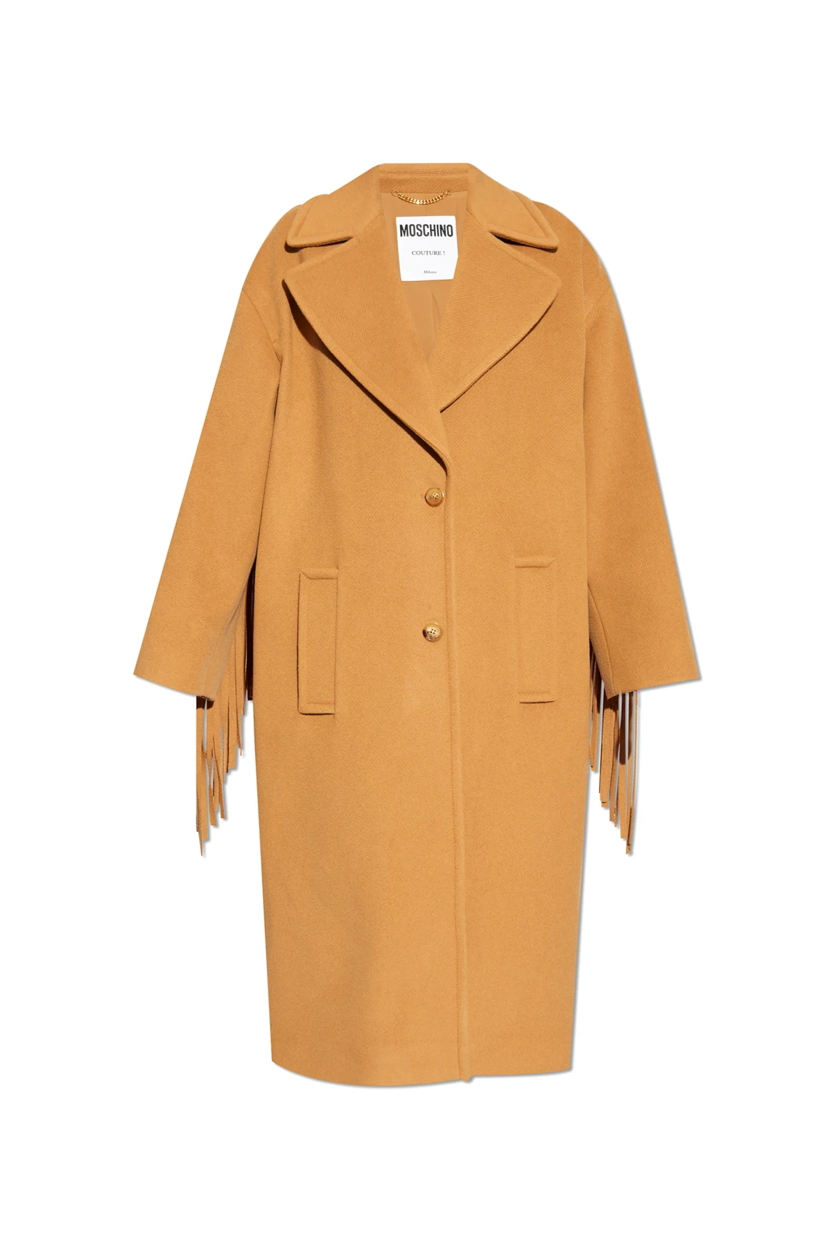 Płaszcz z frędzlami