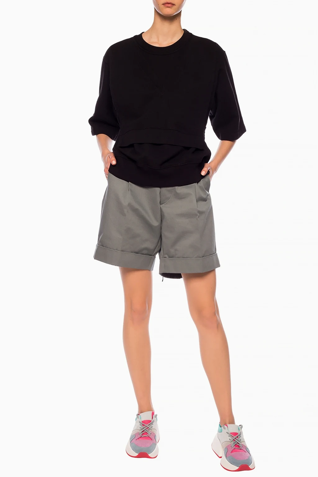 Bluza z krótkimi rękawami