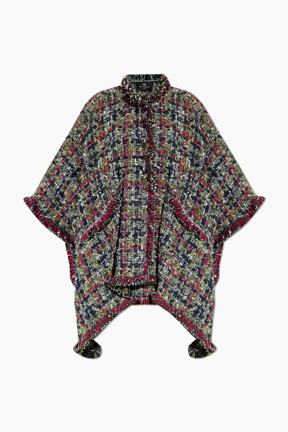 Tweed Poncho