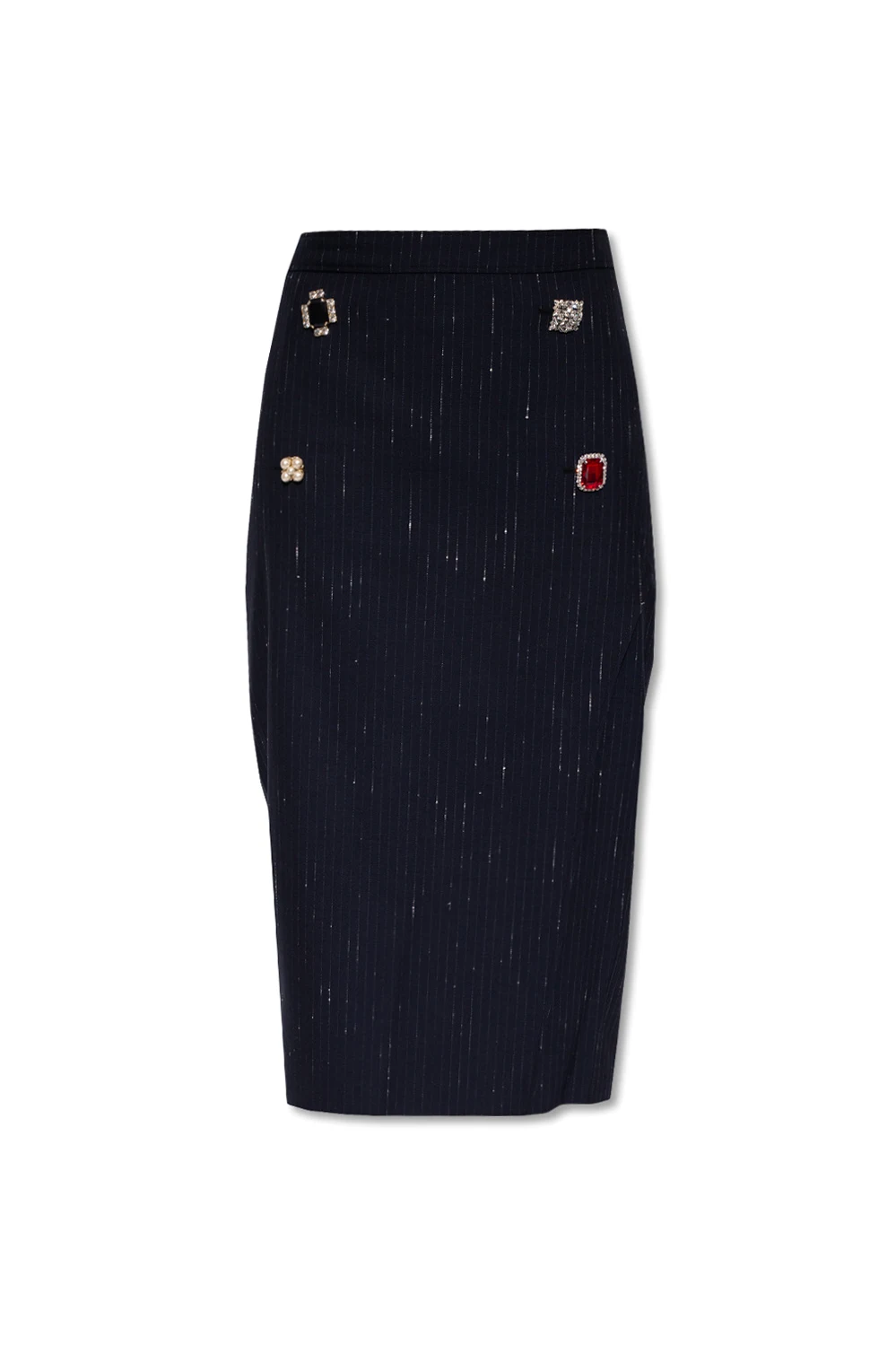 Spódnica z dekoracyjnymi guzikami