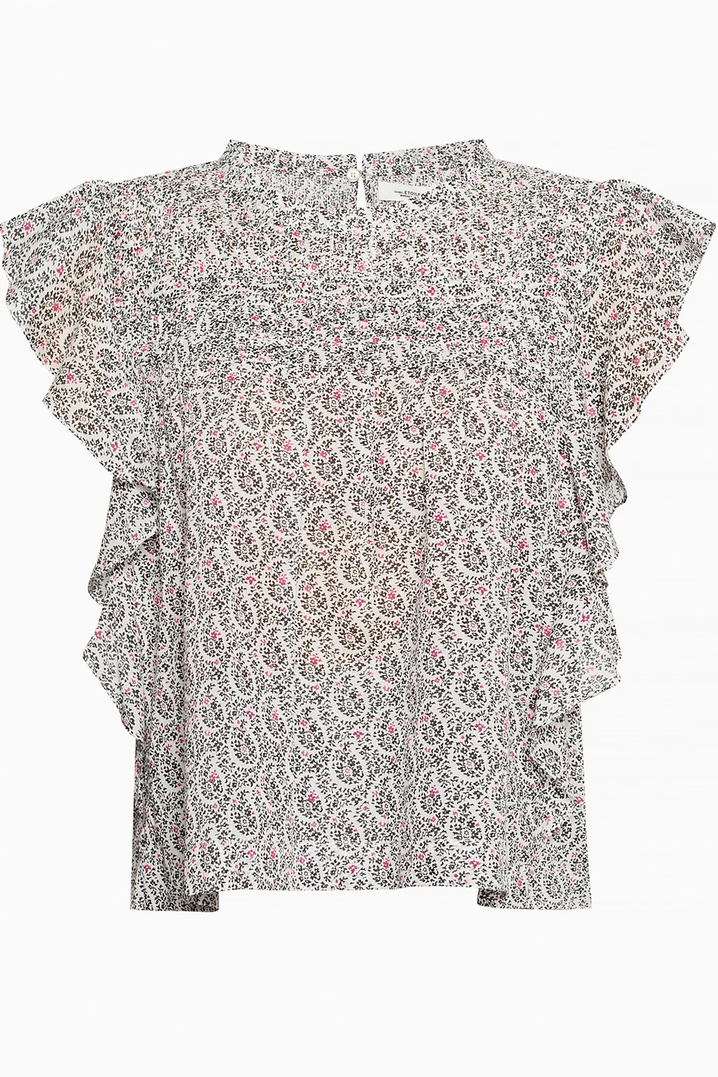 Top with stitching details