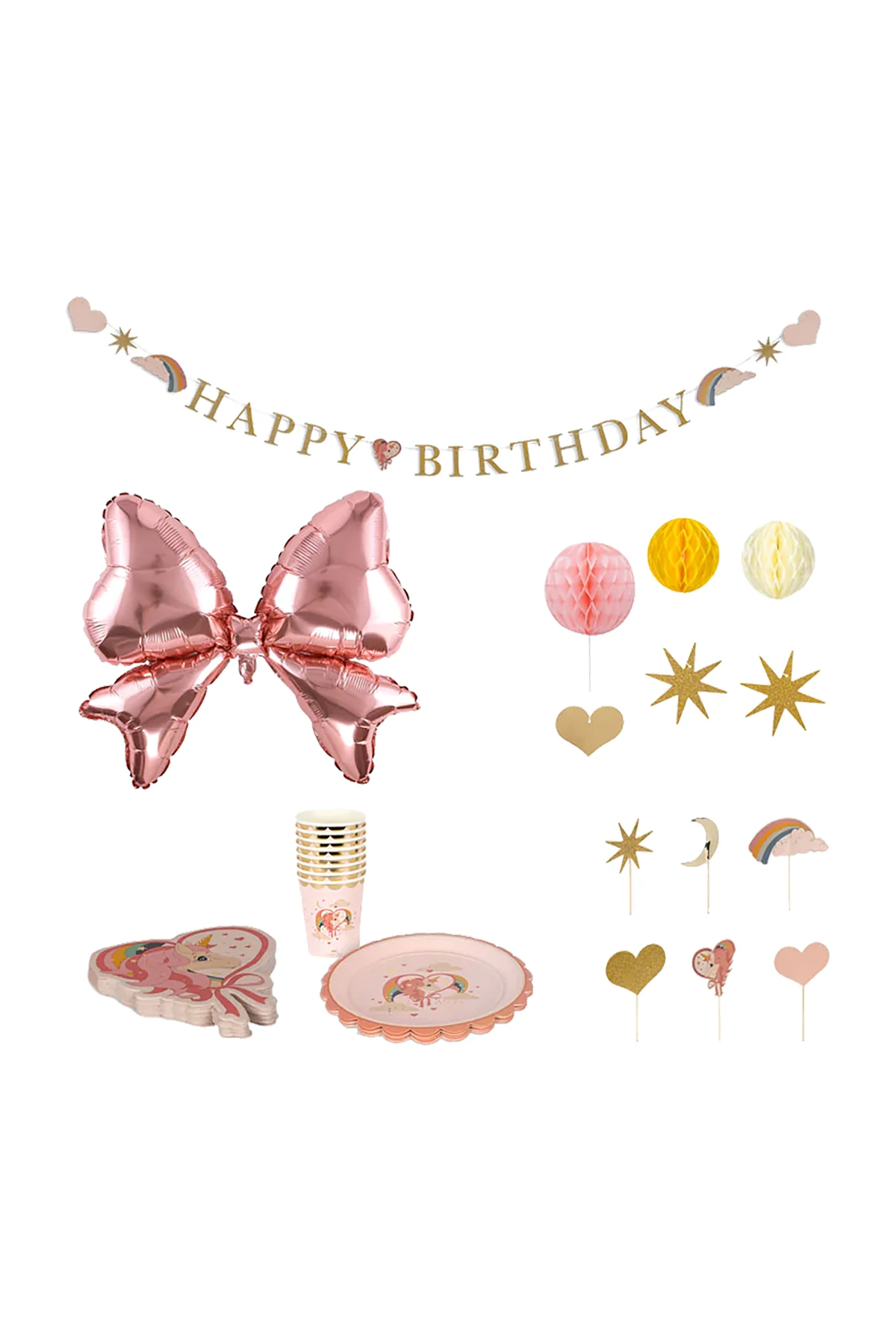 Geburtstagsset Unicorn