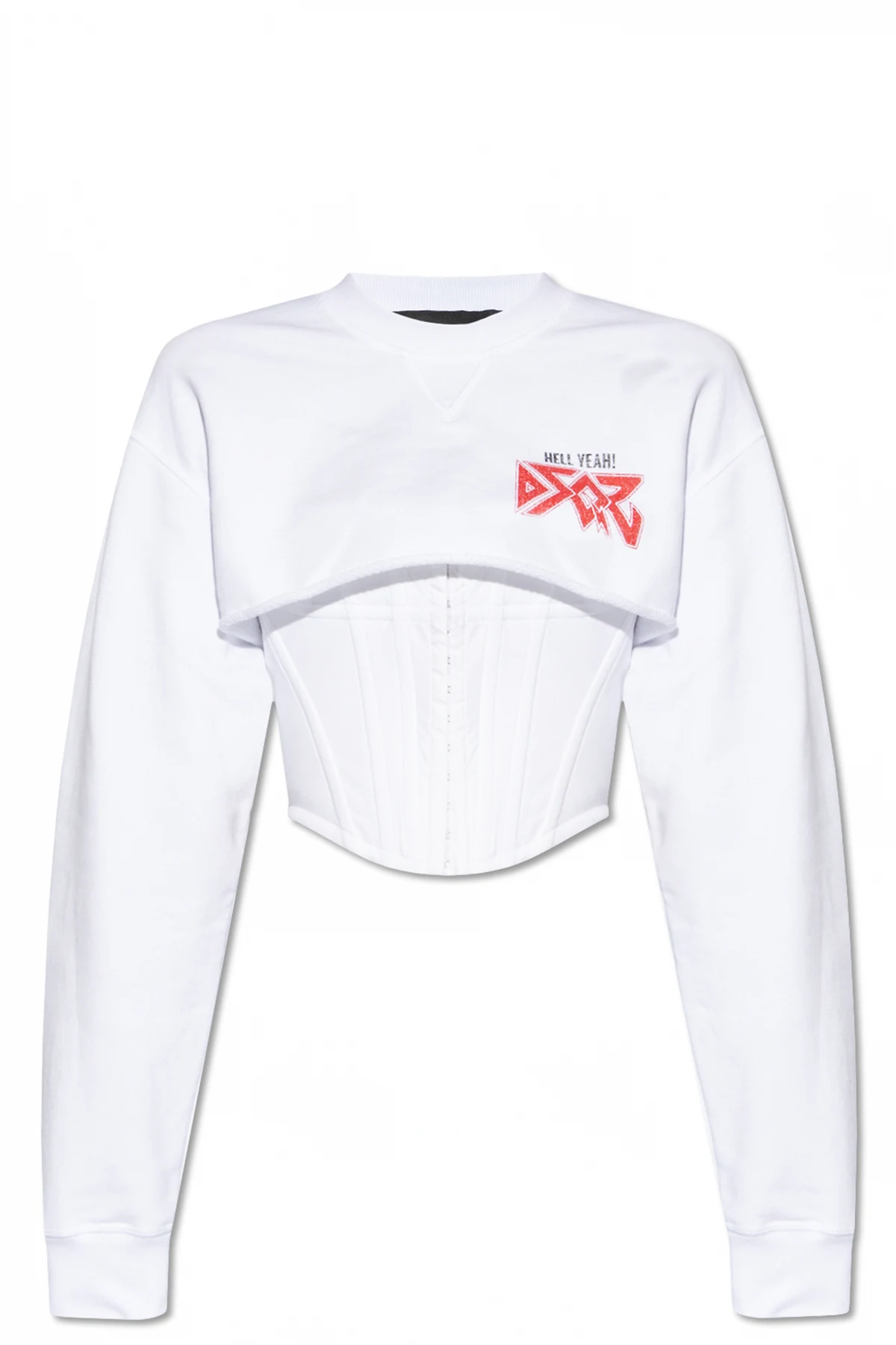 Bluza z gorsetem