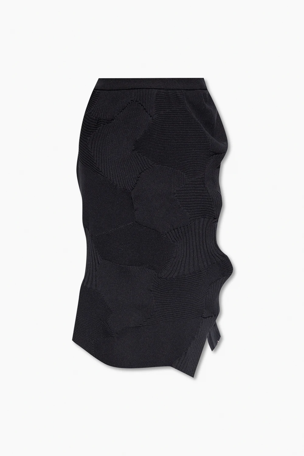 Prążkowana spódnica