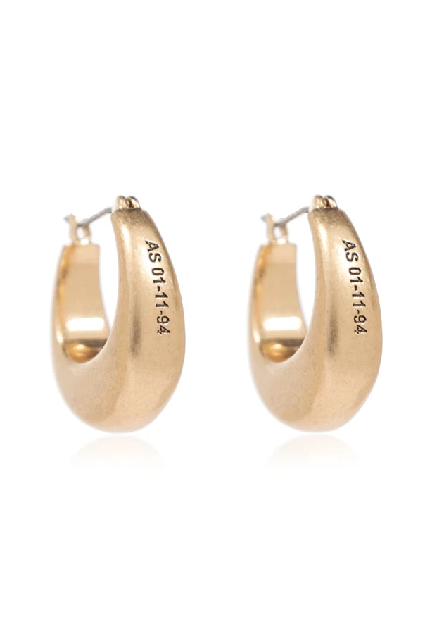 GOLD Brass earrings