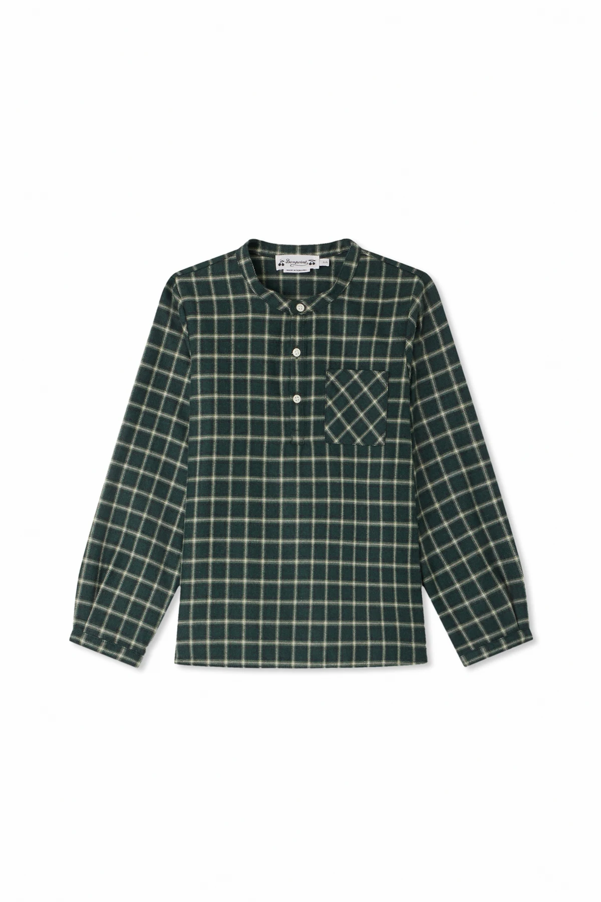 Shirt with Check Pattern