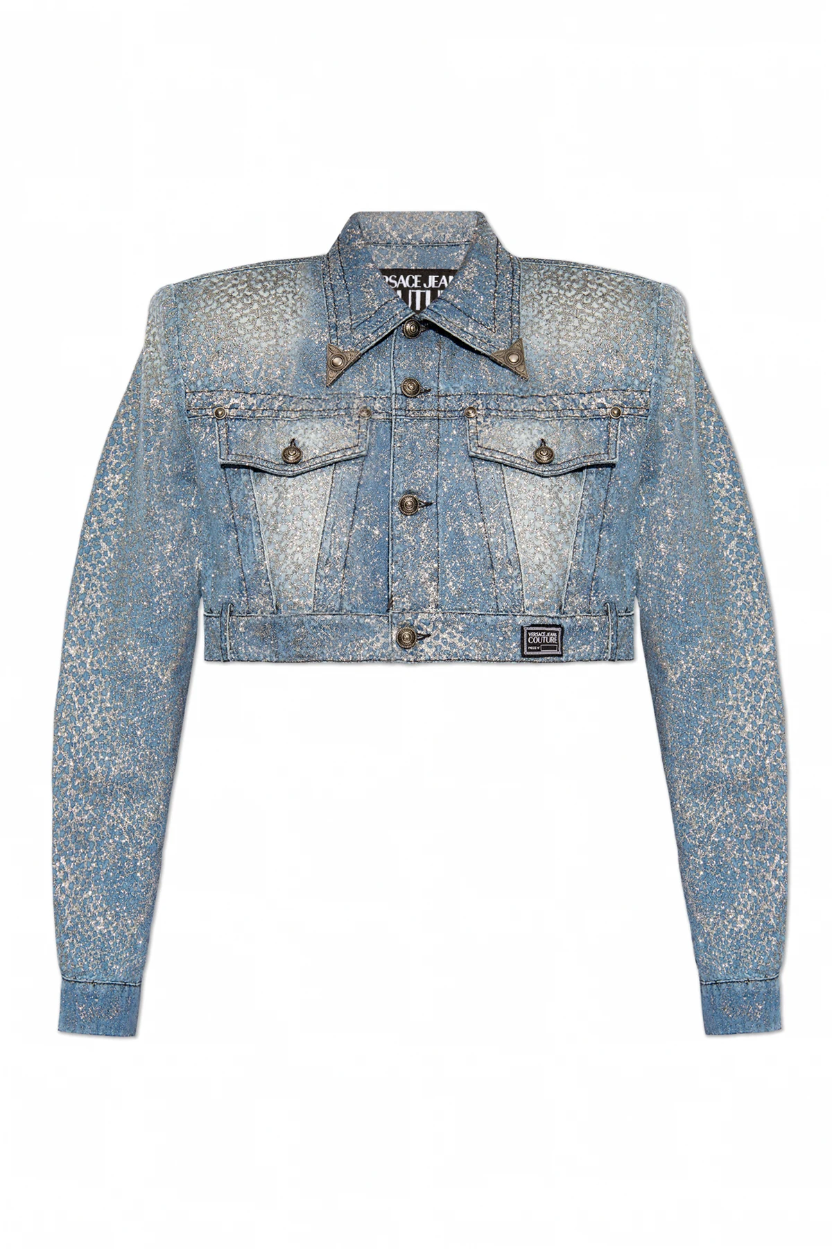 Krótka kurtka jeansowa