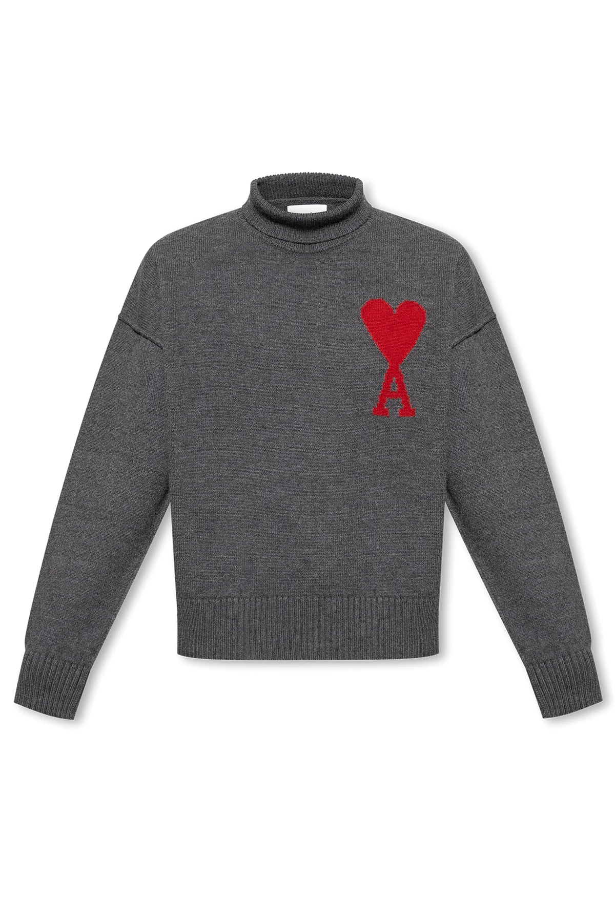 Turtleneck sweater with logo