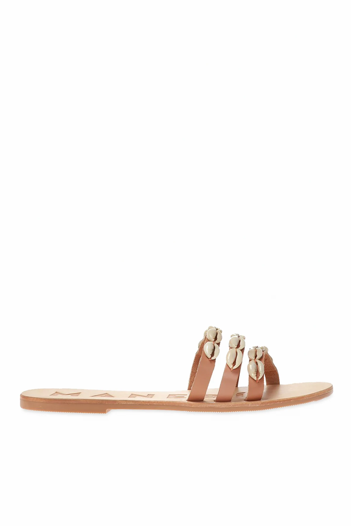 'Ibiza' slides with shell applique