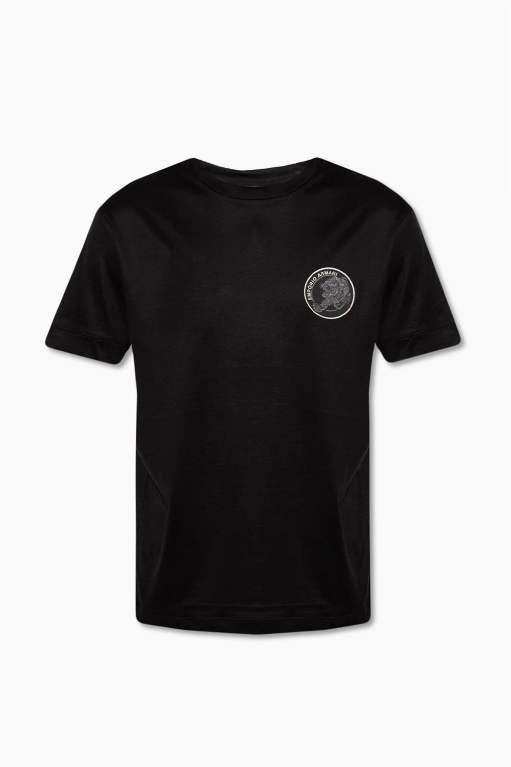 T-shirt z naszywką