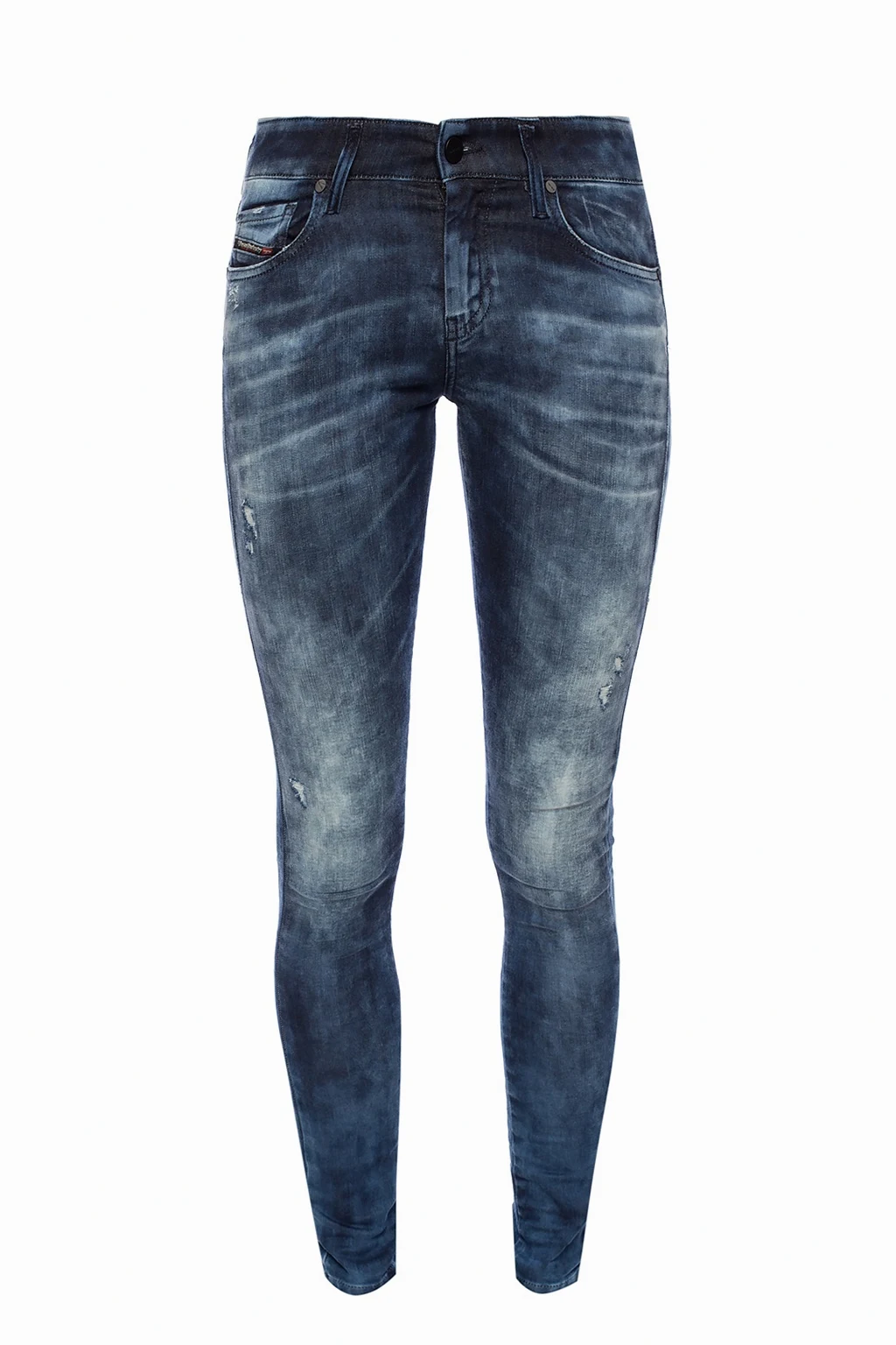 NAVY BLUE ‘Slandy’ distressed jeans